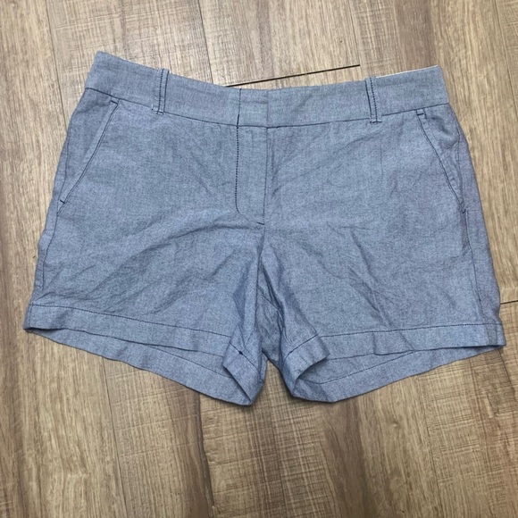 J.Crew Factory Gray Blue Shorts - Picture 1 of 4